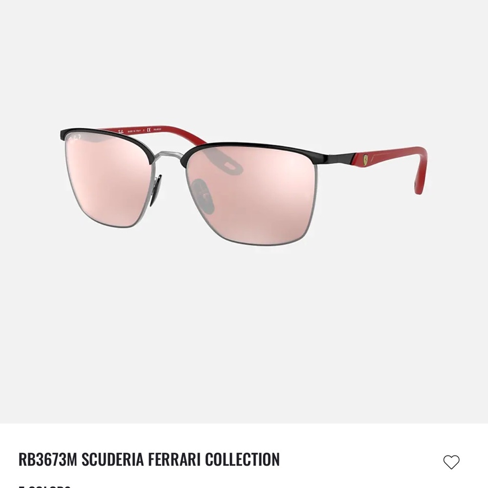 Ray-Ban Scuderia Ferrari Collection Polarized Sunglasses
